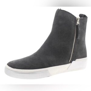 Dolce Vita Zony Gray Suede Booties
